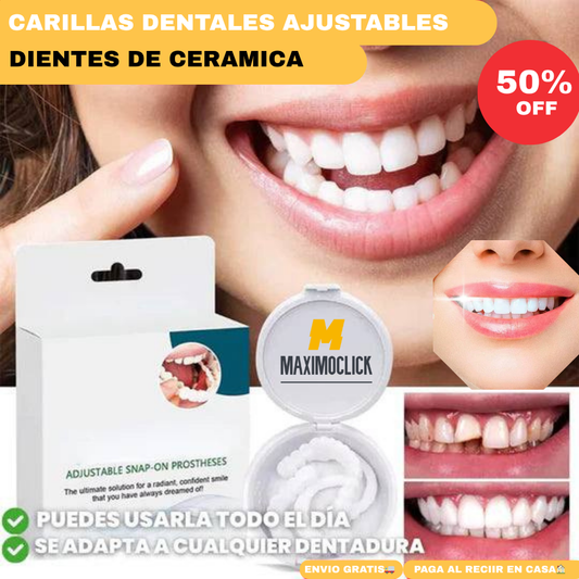 Carillas dentales SnapOn Smile™ ( Paga al recibir en casa🚚🏠)