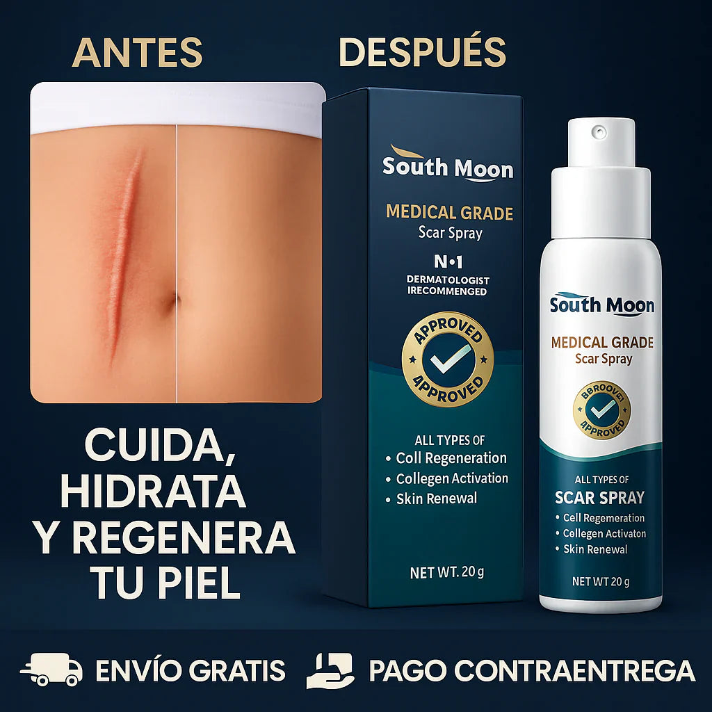 Spray para Cicatrices - South Moon™ (Paga al recibir en casa )🏠🛍️